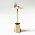 Cemil Marble Top End Table