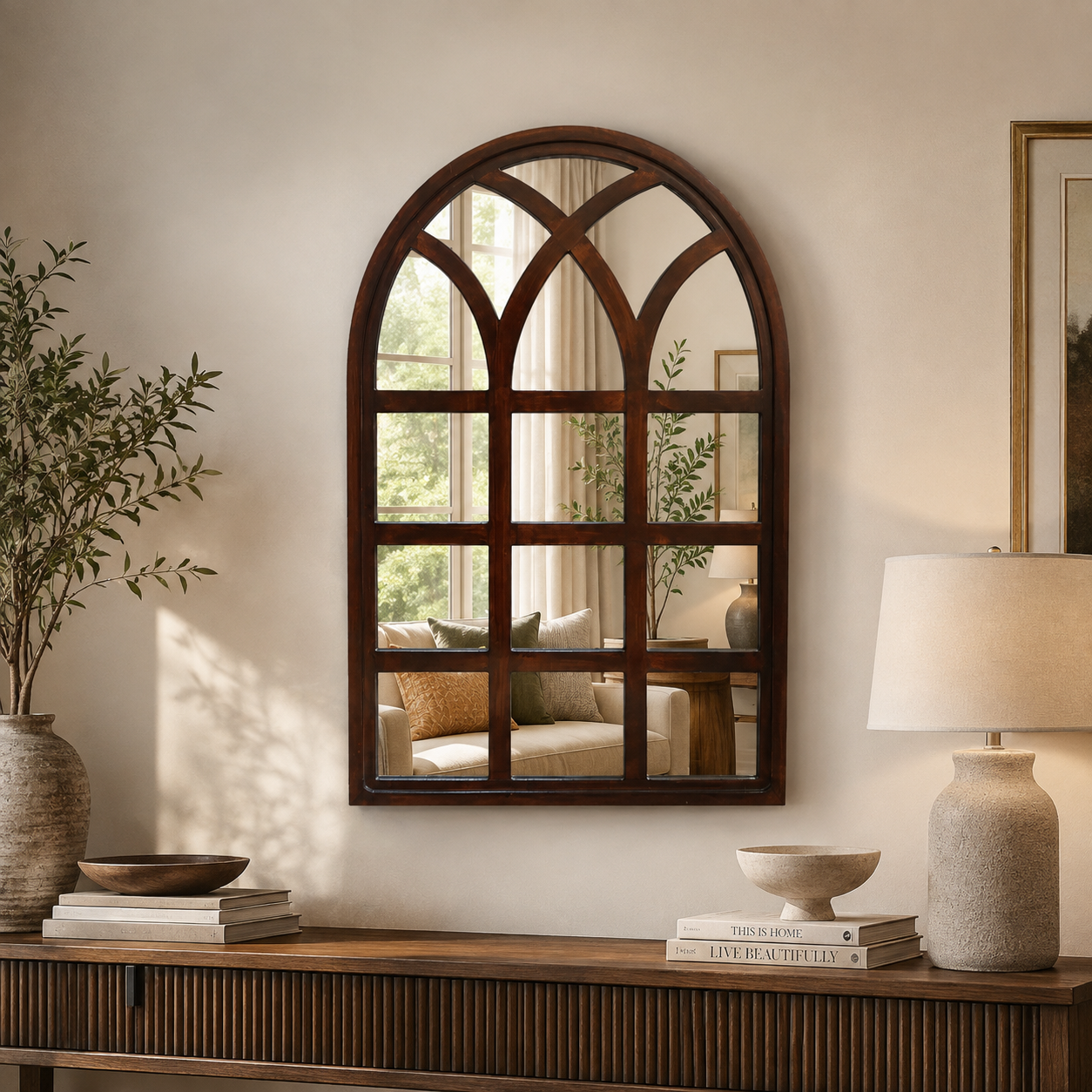 Wall Mirror Window Decorative Mirrors Arched