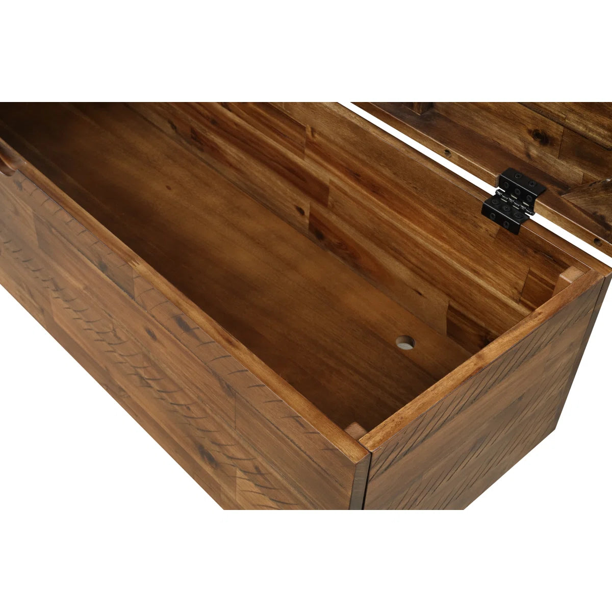 Solid Wood Storage Bench