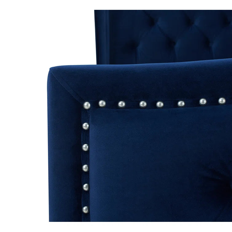 Coleman Upholstered Wingback Bed