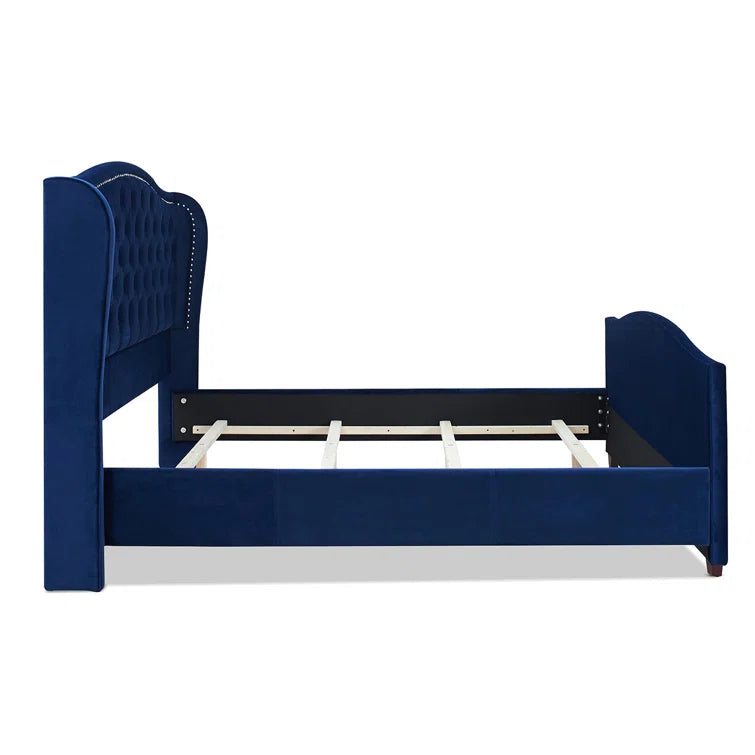 Coleman Upholstered Wingback Bed