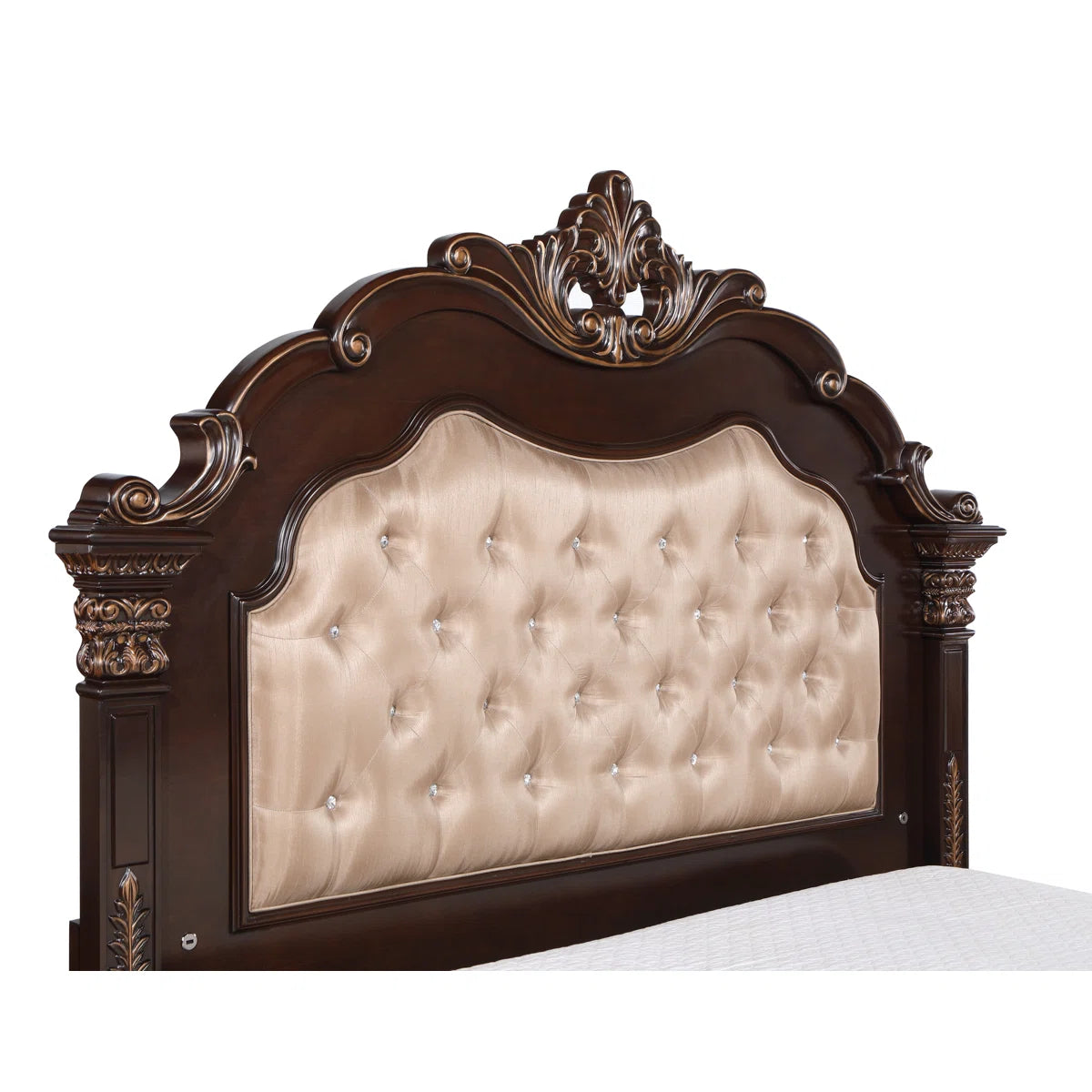 Constantine Wood Panel Bed in Cherry