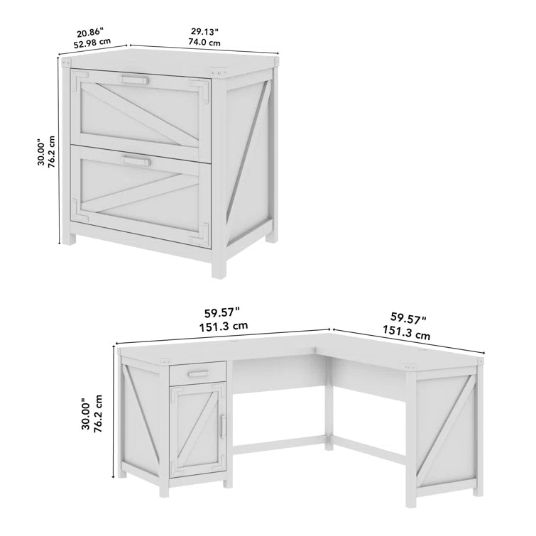 Grove L-Shape Computer Desk