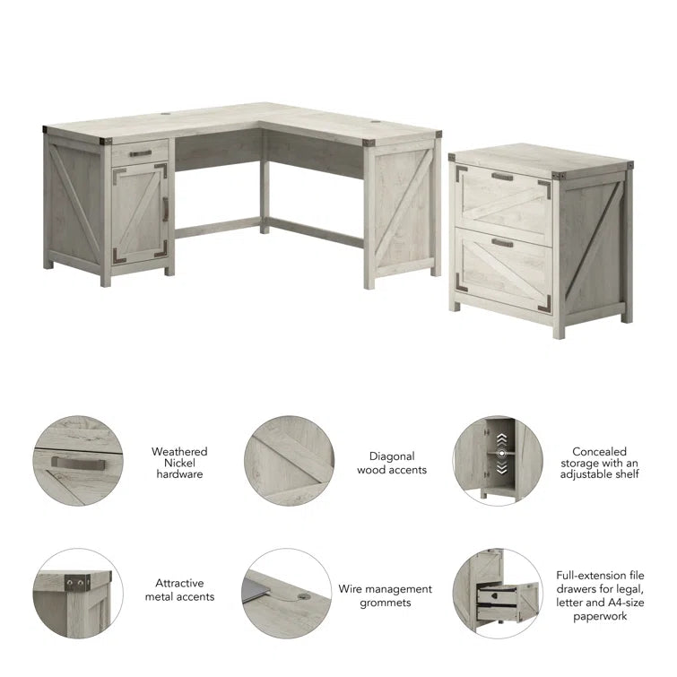 Grove L-Shape Computer Desk