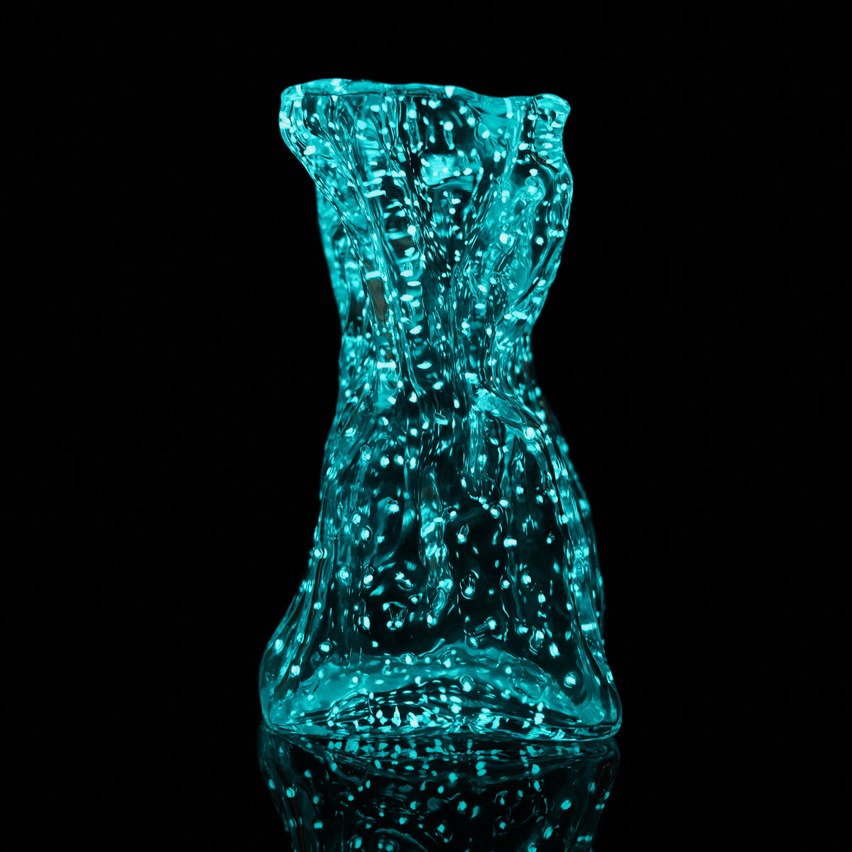 Vesper Night Glow Crystal Vase