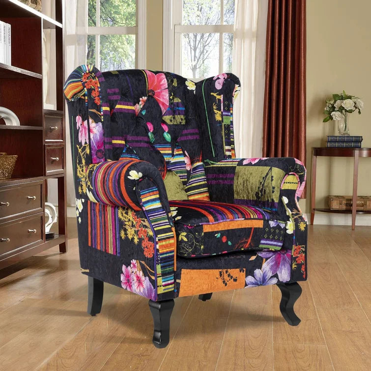 Danaye Upholstered Wingback Chair