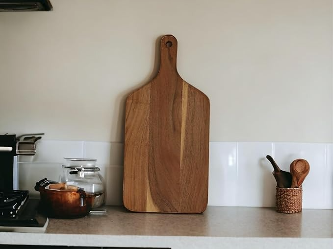 Wooden Cutting Board for Kitchen/Chopping/Serving Board, Platter for Vegetables, Cheese and Charcuterie