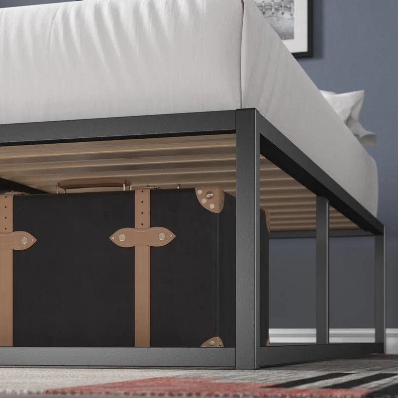 Dekker Minimal Metal Bed Frame - 35 cm High