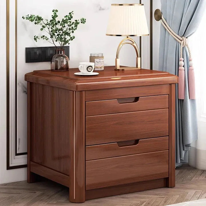 Journee Manufactured Wood Bedside Table