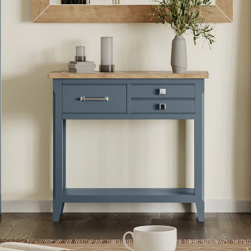 Helix Solid Wood Console Table