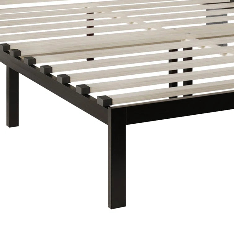 Dwayn Upholstered Wingback Bed