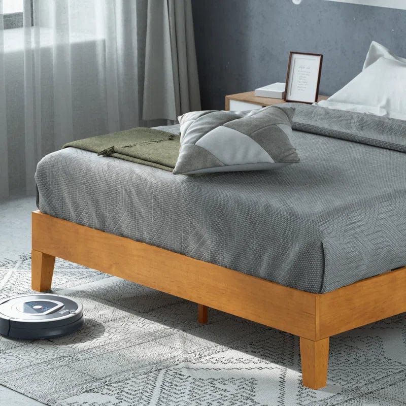 Elara Deluxe Solid Wood Bed Frame