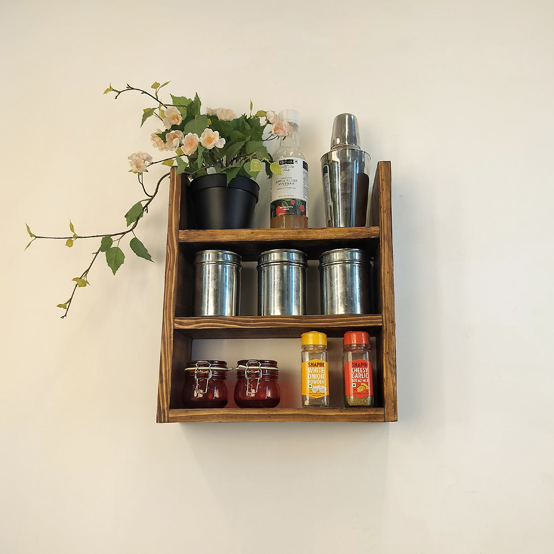 Emma Wooden Kitchen Storage Rack