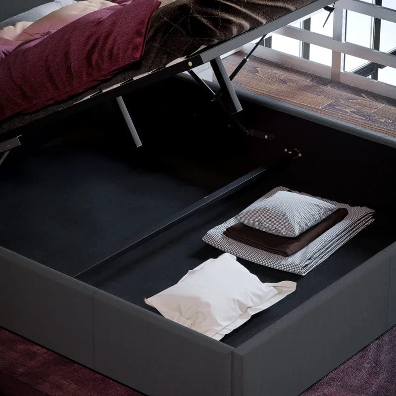 Enya Upholstered Ottoman Bed
