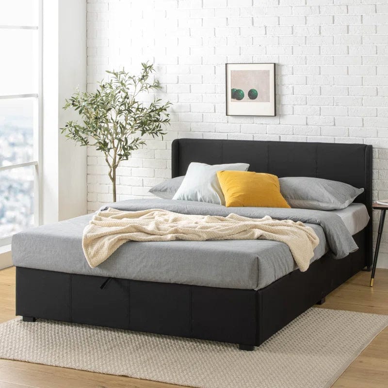 Estella Upholstered Ottoman Bed Frame with Headboard