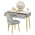 Antonia   Dressing Table with Mirror