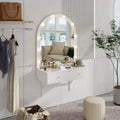 Wall-Mounted Floating Makeup Vanity