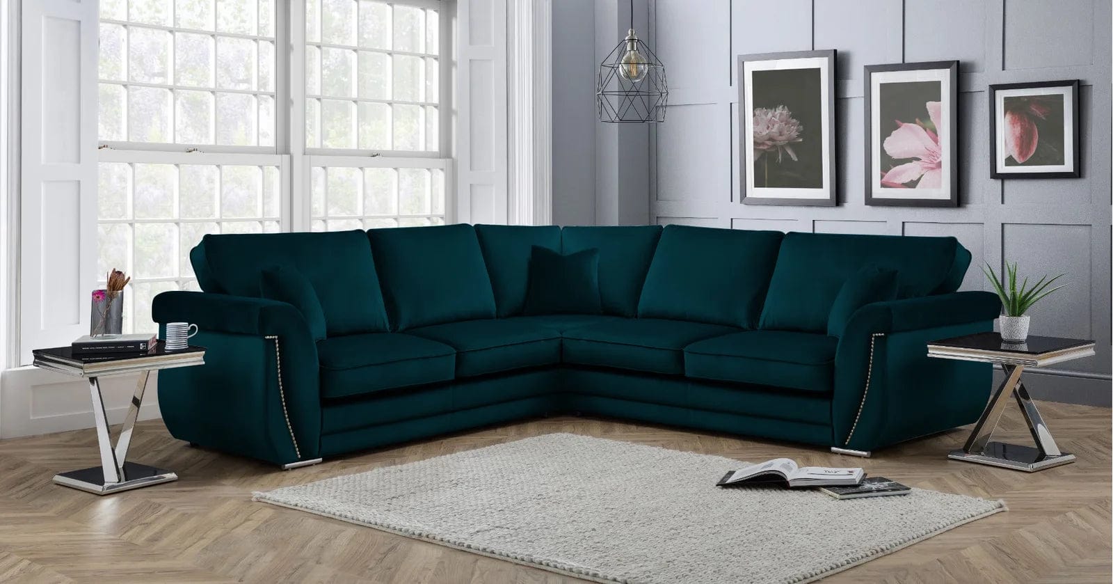 Fritts 3 - Piece Upholstered Large Corner Sofa