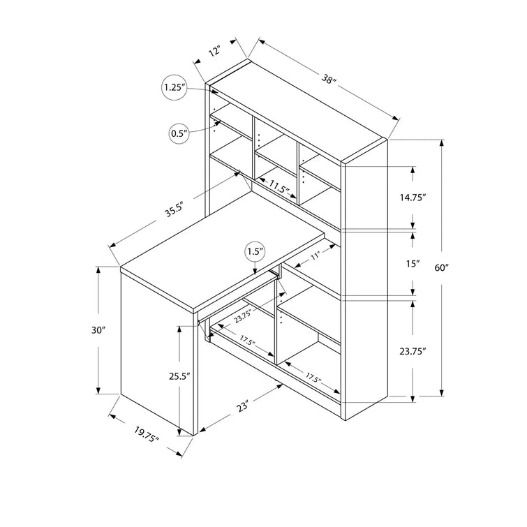 L-Shaped Computer Desk