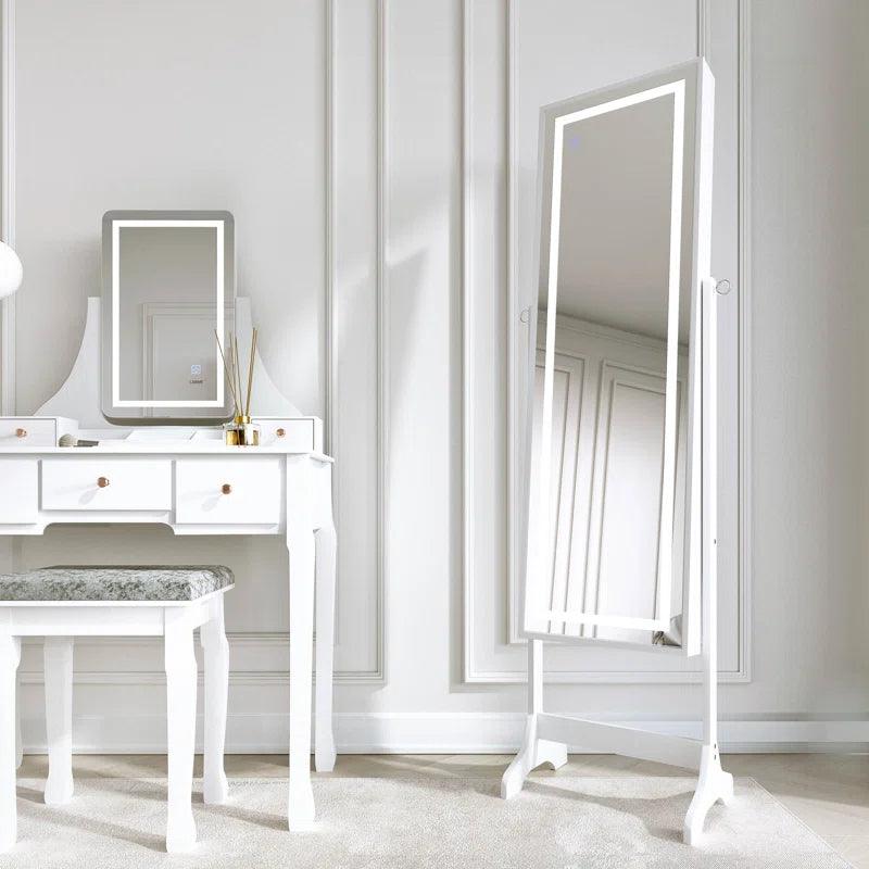 Sanvi Dressing Table with Mirror - Ouch Cart 