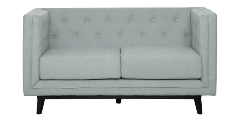 Fabric 2 Seater Sofa In Ash Grey Colour