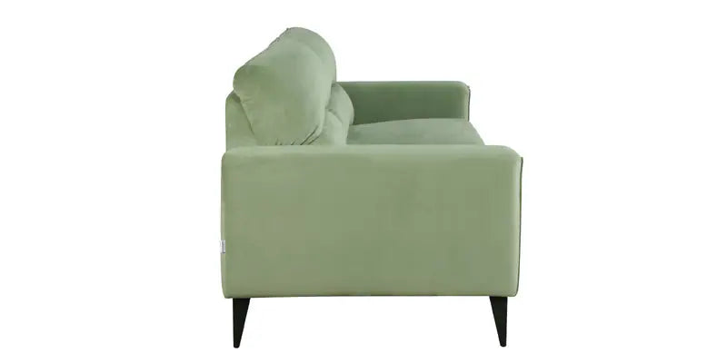 Velvet 3 Seater Sofa In Teal Green Colour