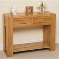 Una  Solid Wood Console Table