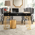 Lauri Desk dressing table design with storage with stool
