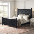 Harleen Solid Wood Standard Bed