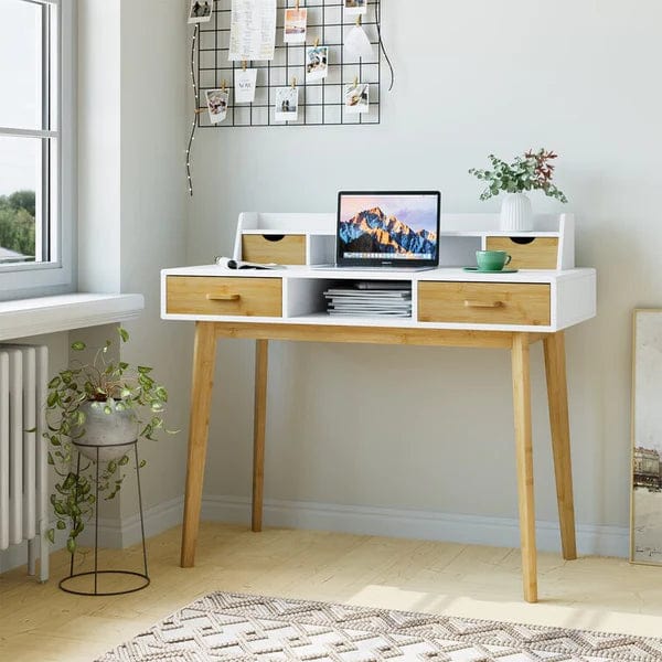 Silvia Study Table with Storage