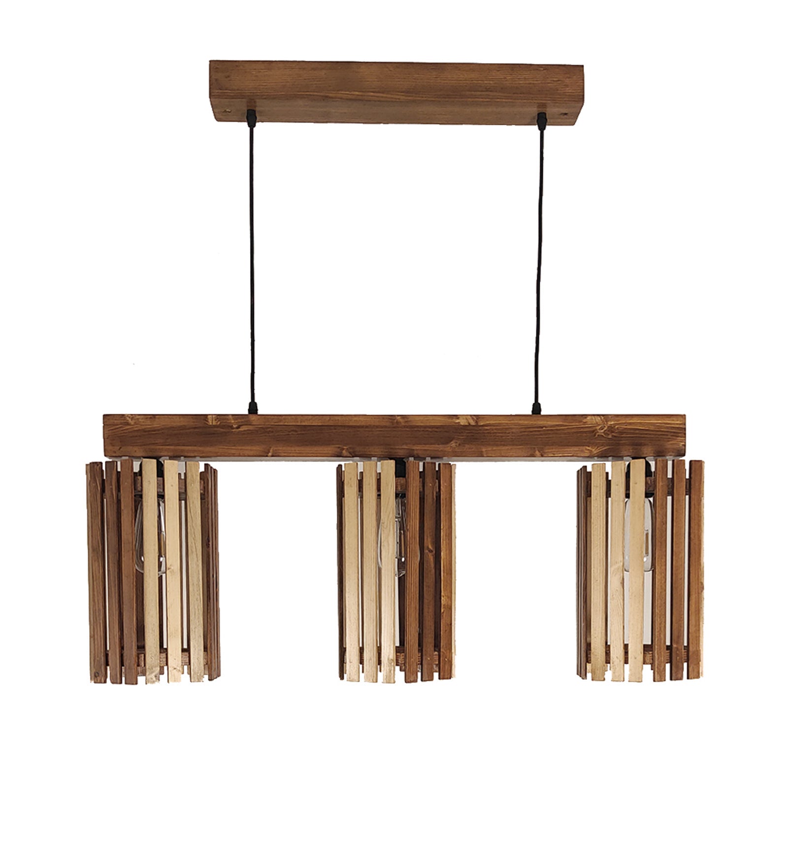 Hexa Brown 3 Series Hanging Lamp (BULB NOT INCLUDED)