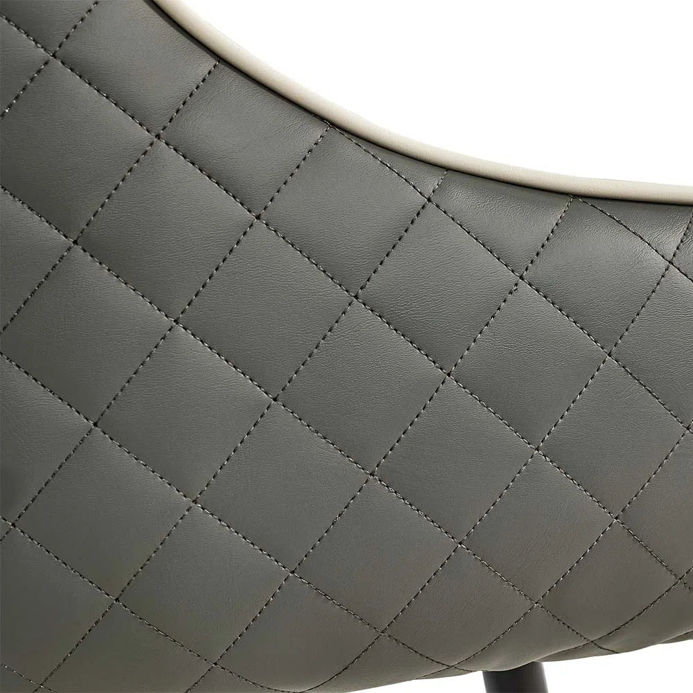 Hobart 7-Piece Modern Dining Room Sets (71" Dining Table + 6 Chairs) Pre-Assembly, Sintered Stone Tabletop Kitchen Dining Table Set with 6 PU Upholstered Chairs