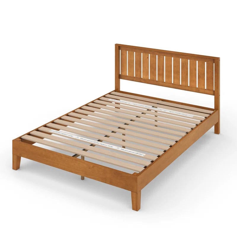 Hykkon Morgan Bed Frame with Classic Panneled Headboard