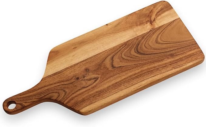 Wooden Cutting Board for Kitchen/Chopping/Serving Board, Platter for Vegetables, Cheese and Charcuterie