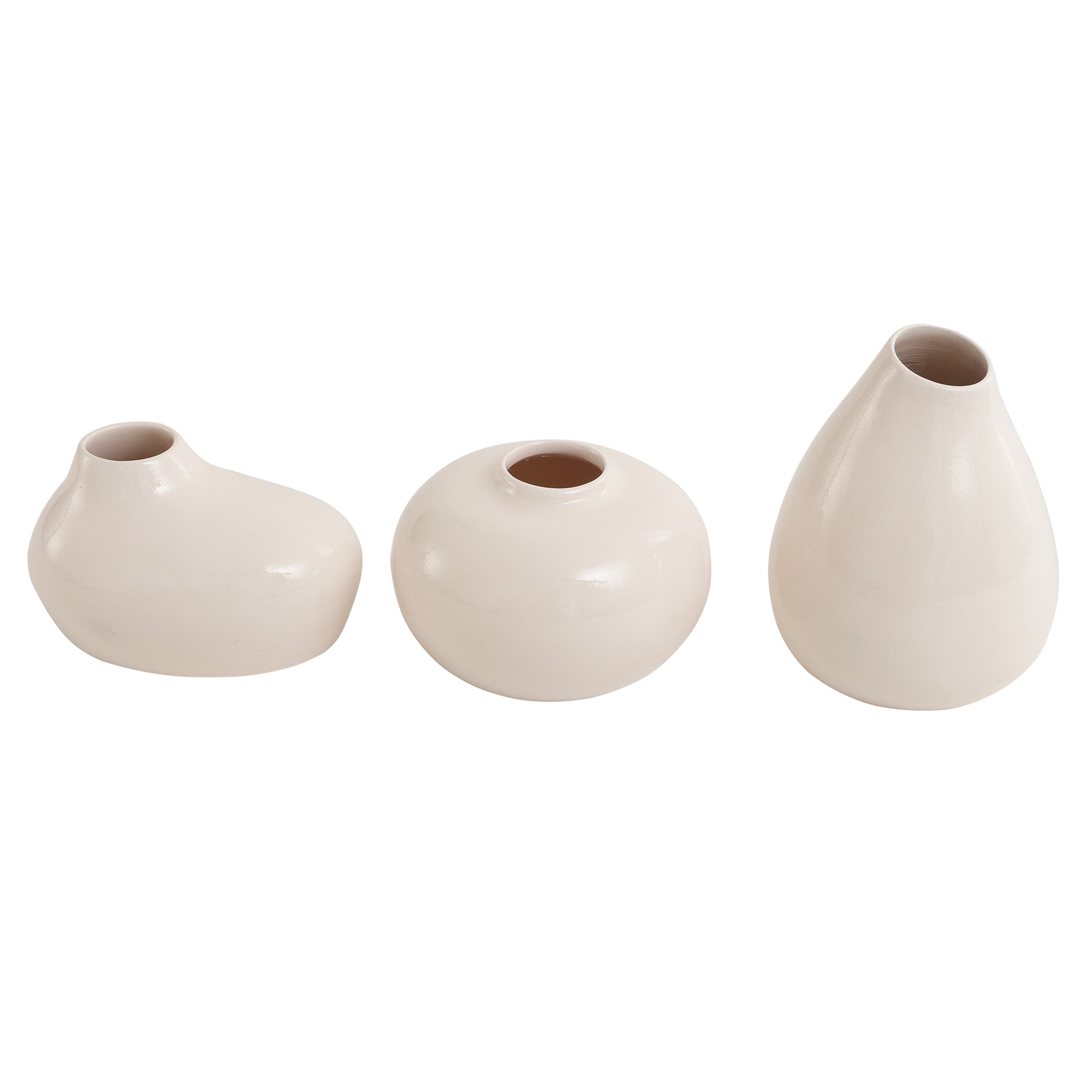 Varys Trio white vase set