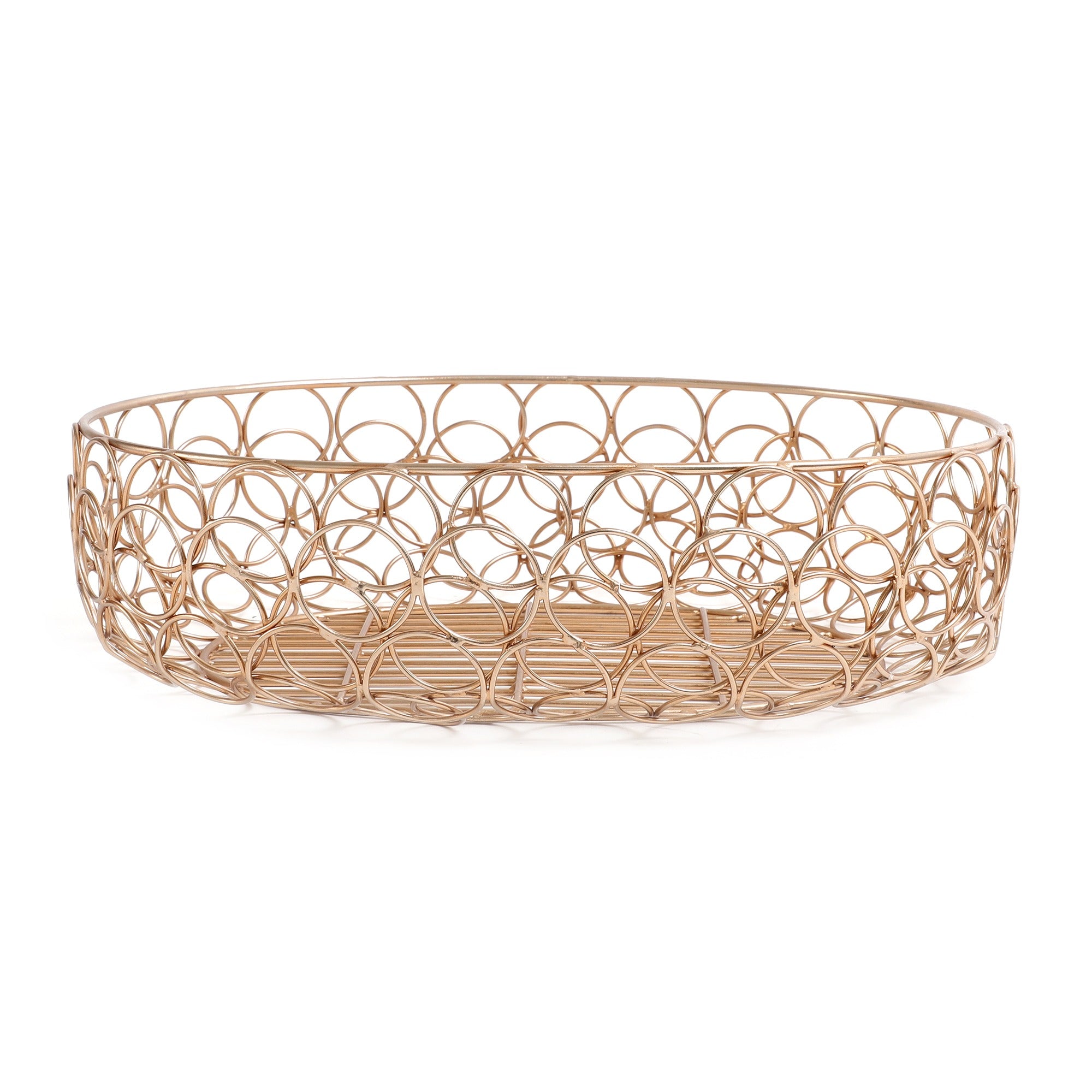 Meza Basket small size in copper