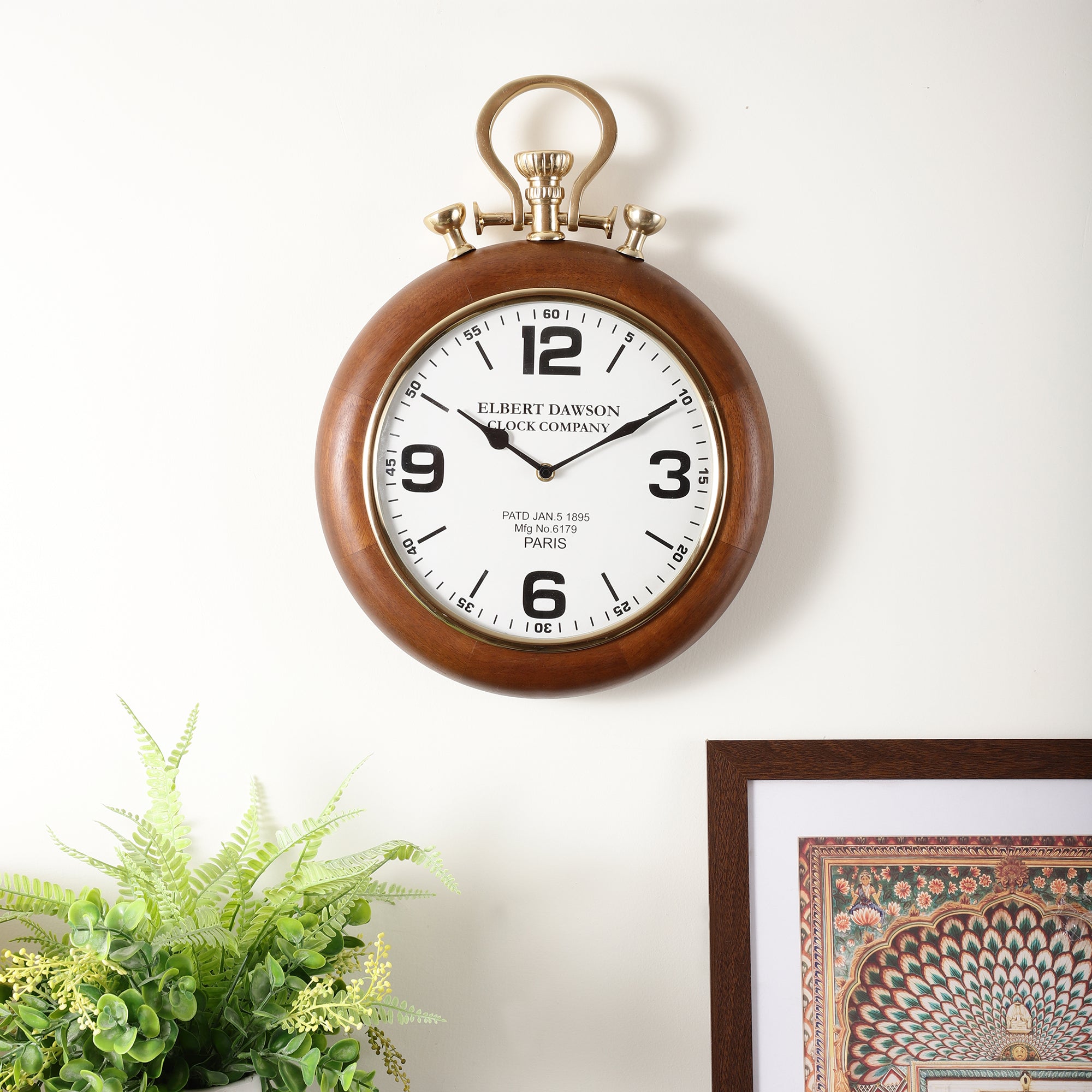 Sullivan's Wood Wall Clock - OUCHCART