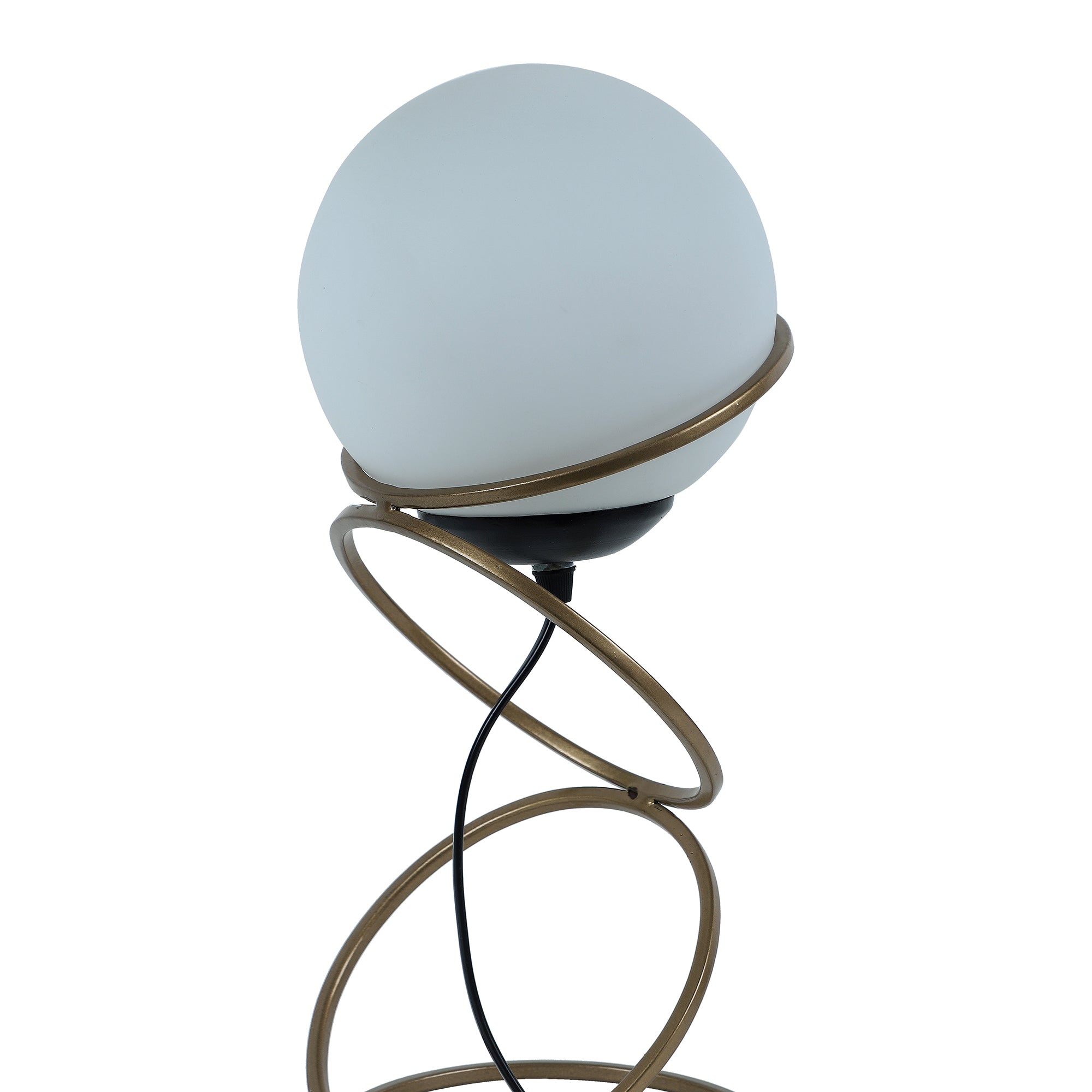 Lucca Gold Table Lamp With Metal Base By SS Lightings