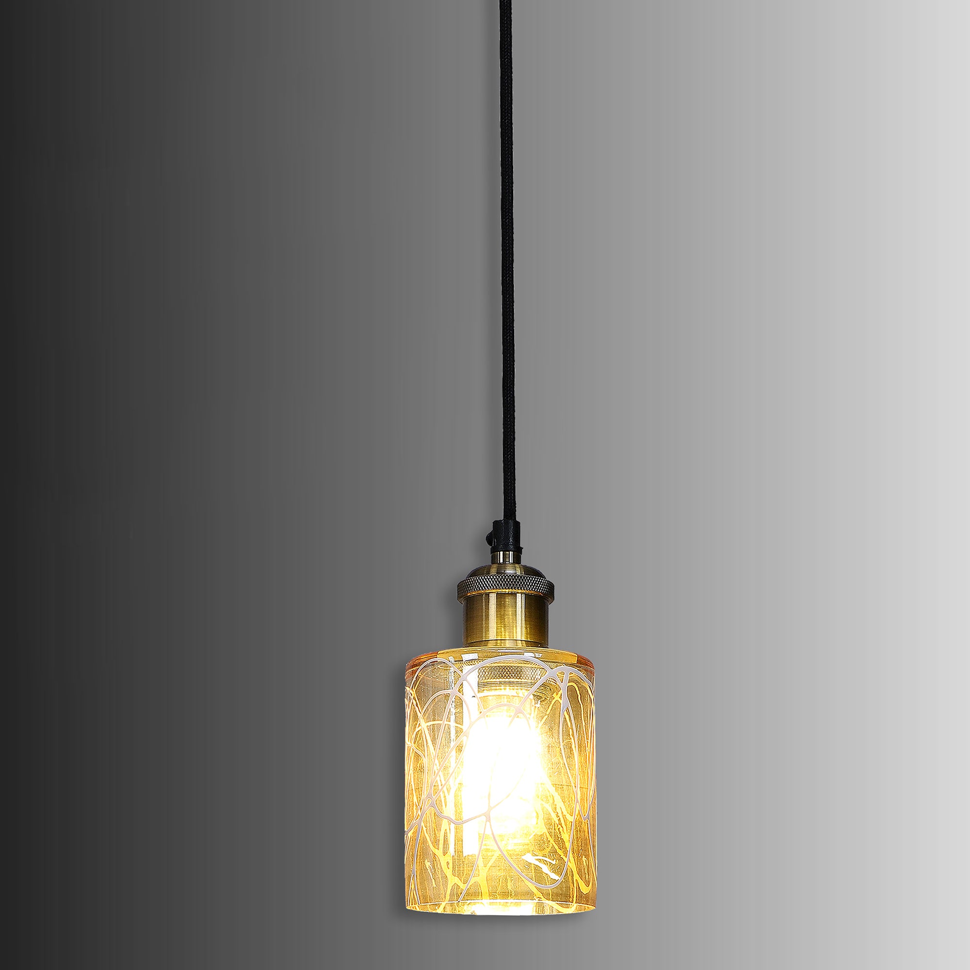 Dexter Transparent Glass Hanging Light by SS Lightings