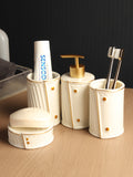 Dapper Bathroom Set of 4 White