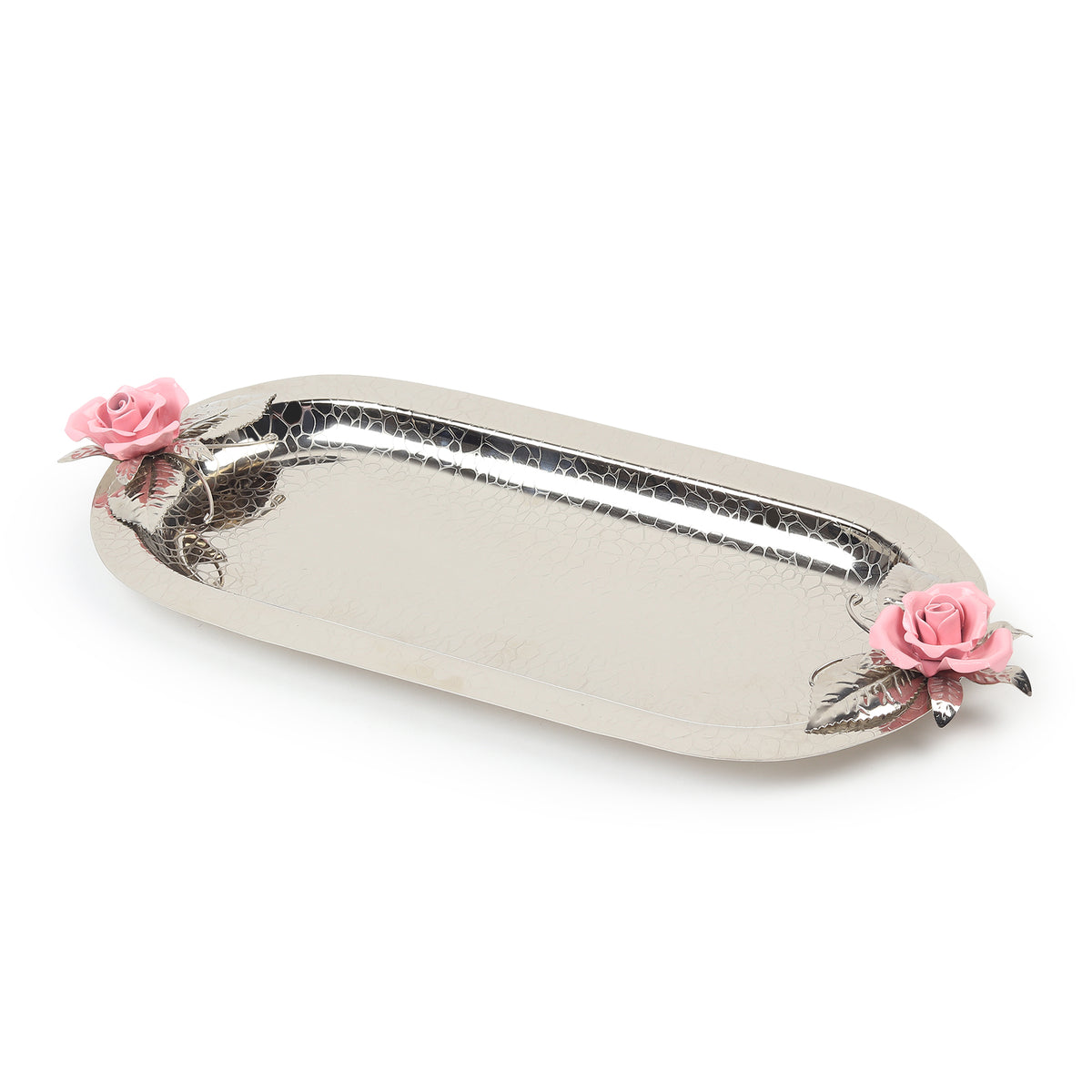 Petal Eclat Pink Oval Tray