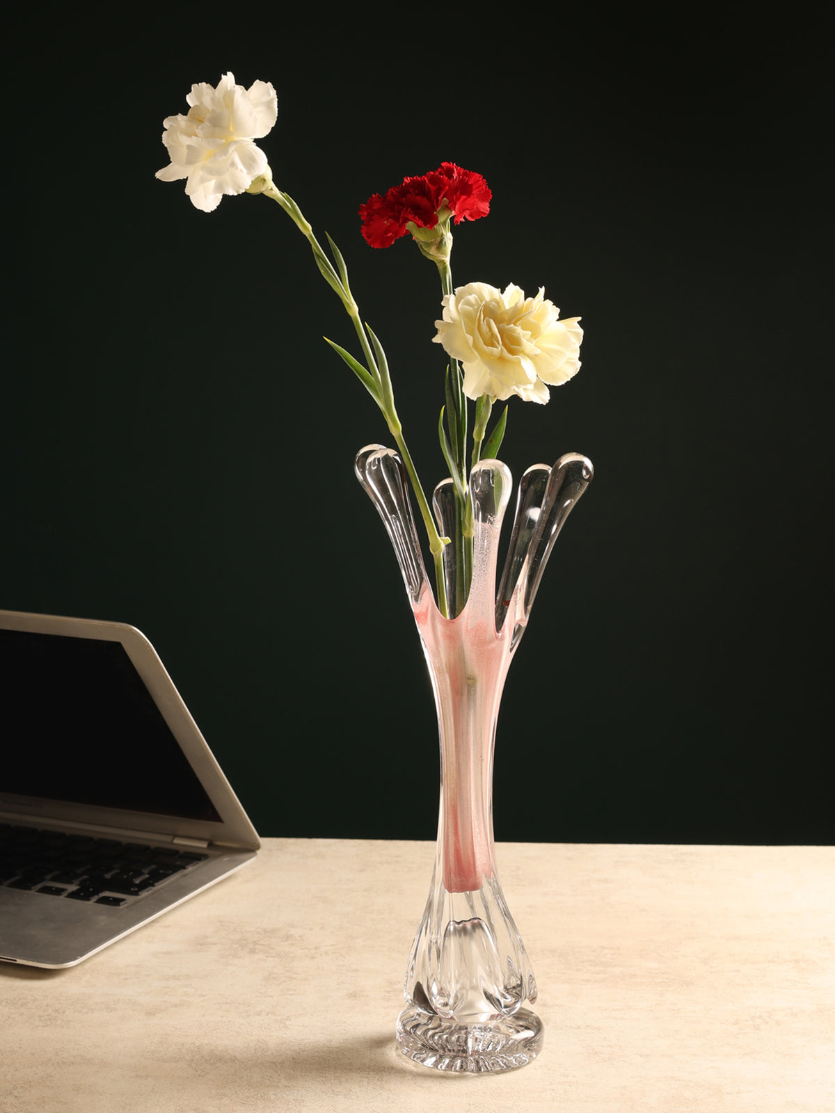 Cascade Crystal Vase - Ouchcart