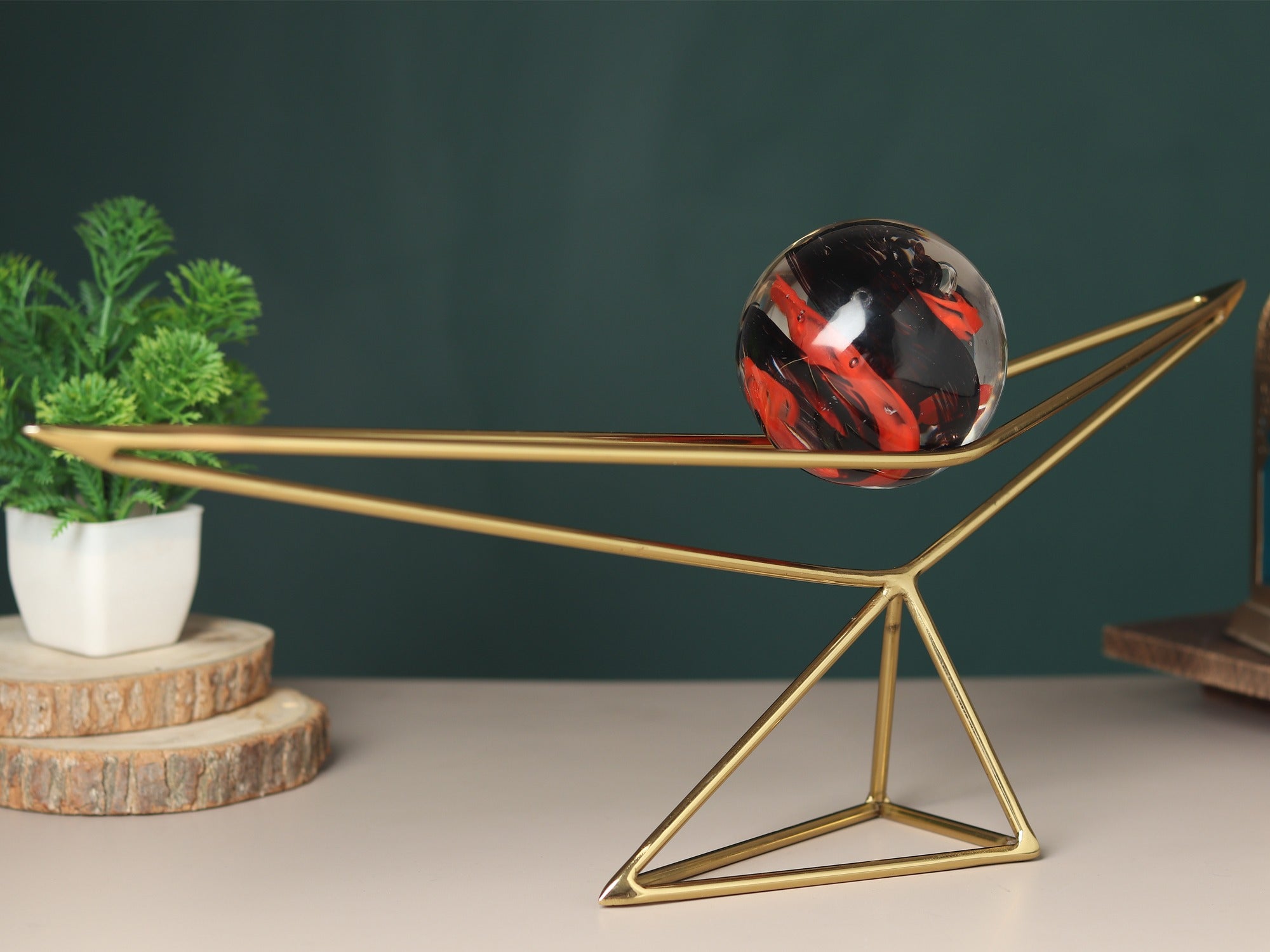 ORB'S Triangular Nexus with Peach Ball