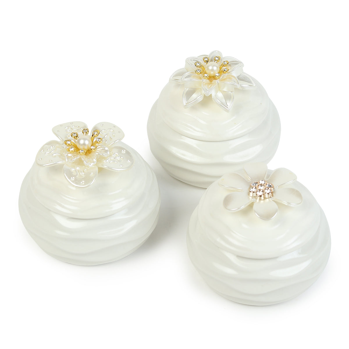 Laceflower Porcelain Box Set