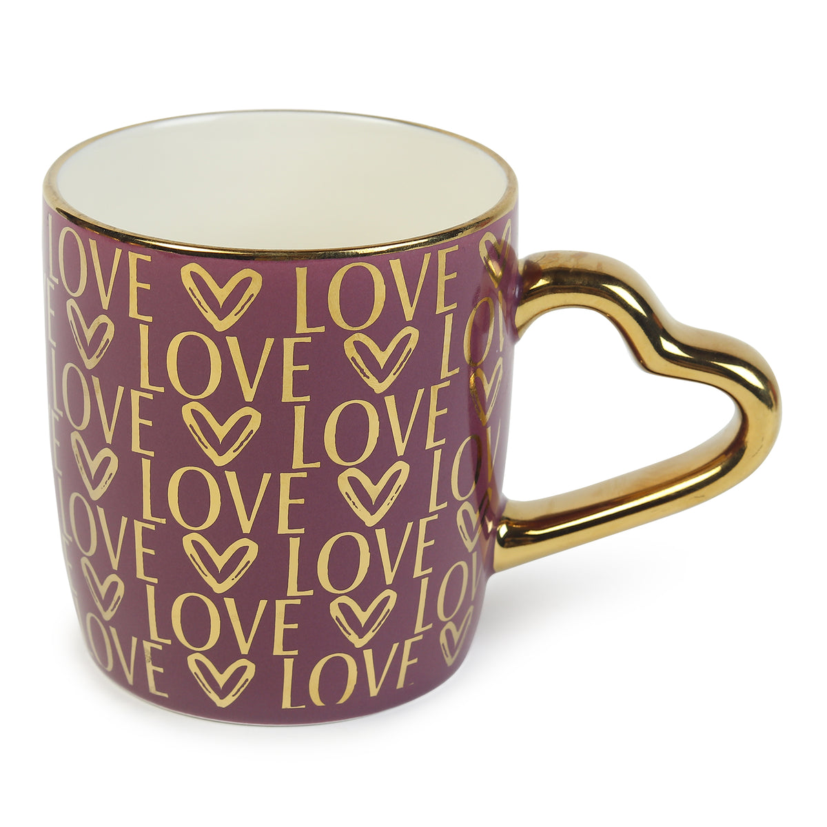 Love Notes Mug Purple - Ouchcart