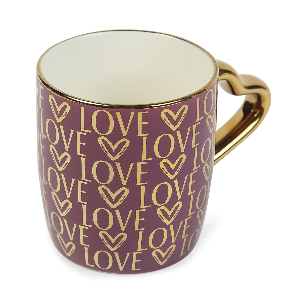 Love Notes Mug Purple