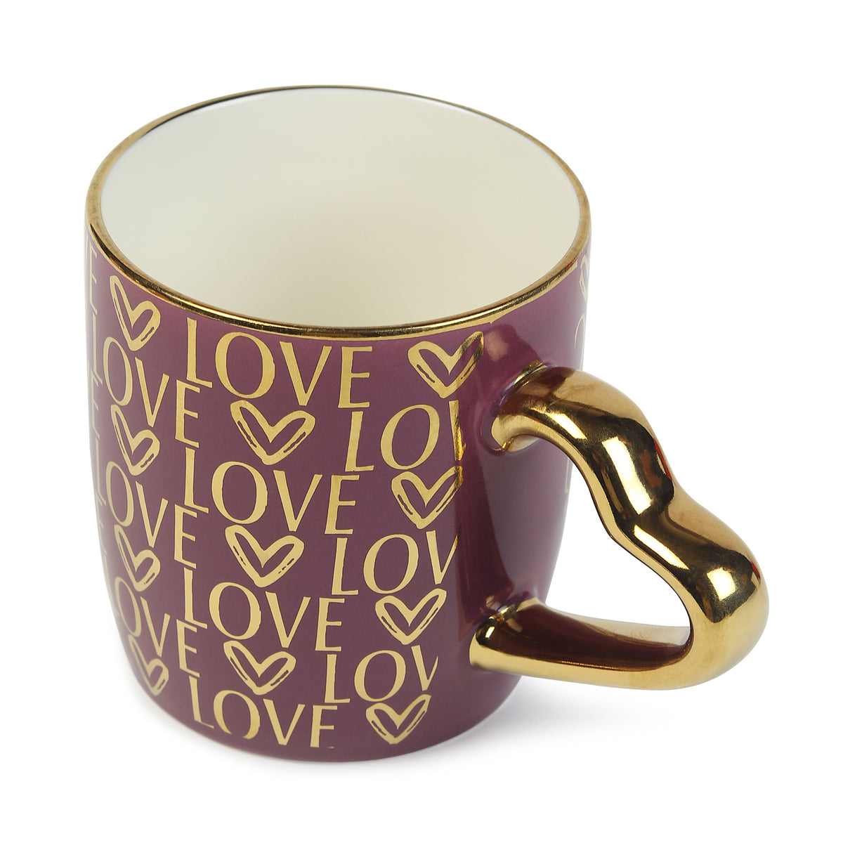 Love Notes Mug Purple - Ouchcart