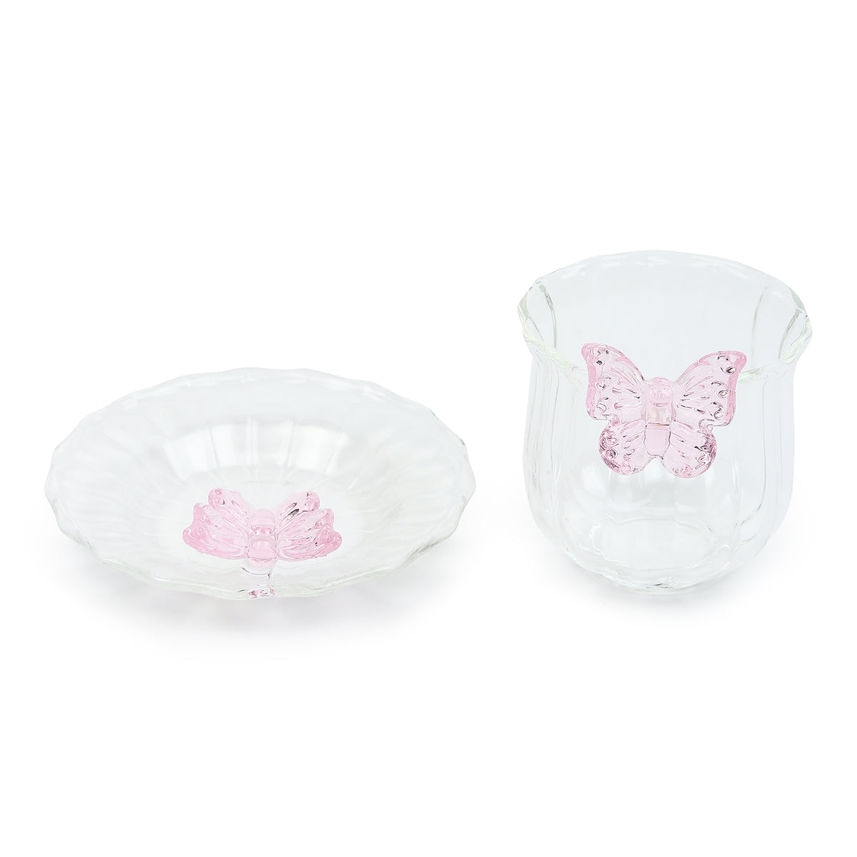 Titli Mira Glass Cup & Saucer