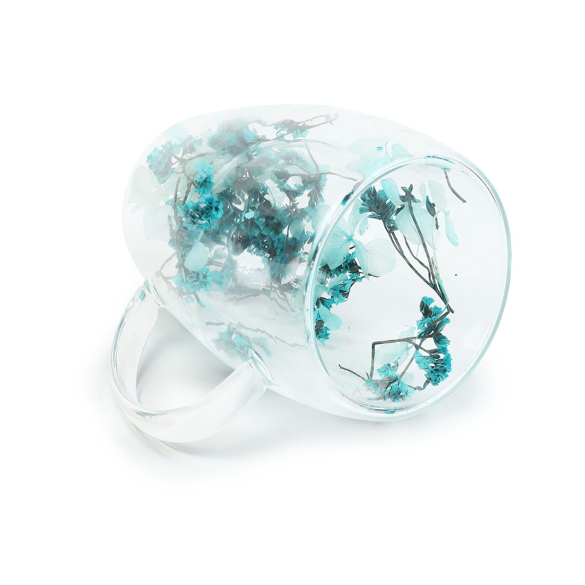 Dahlia Glass Mug