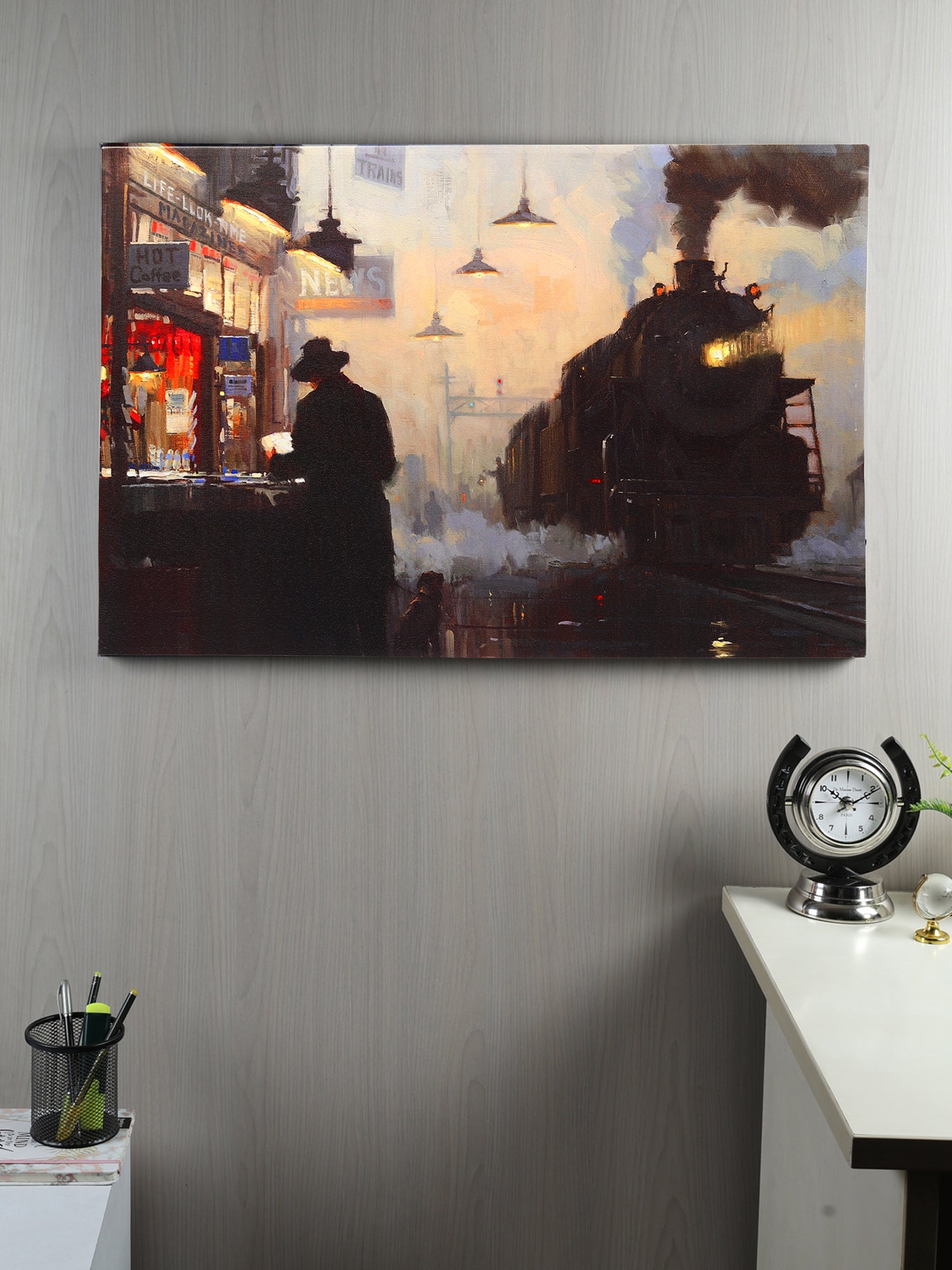 "The Last Departure LED Wall Art " - OUCHCART